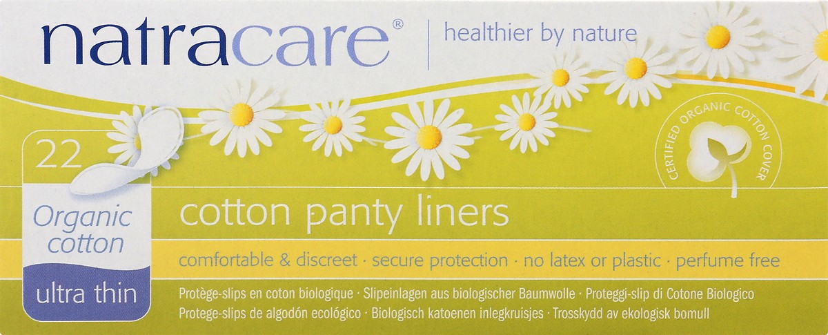 slide 8 of 11, Natracare Panty Liners 22 ea, 22 ct