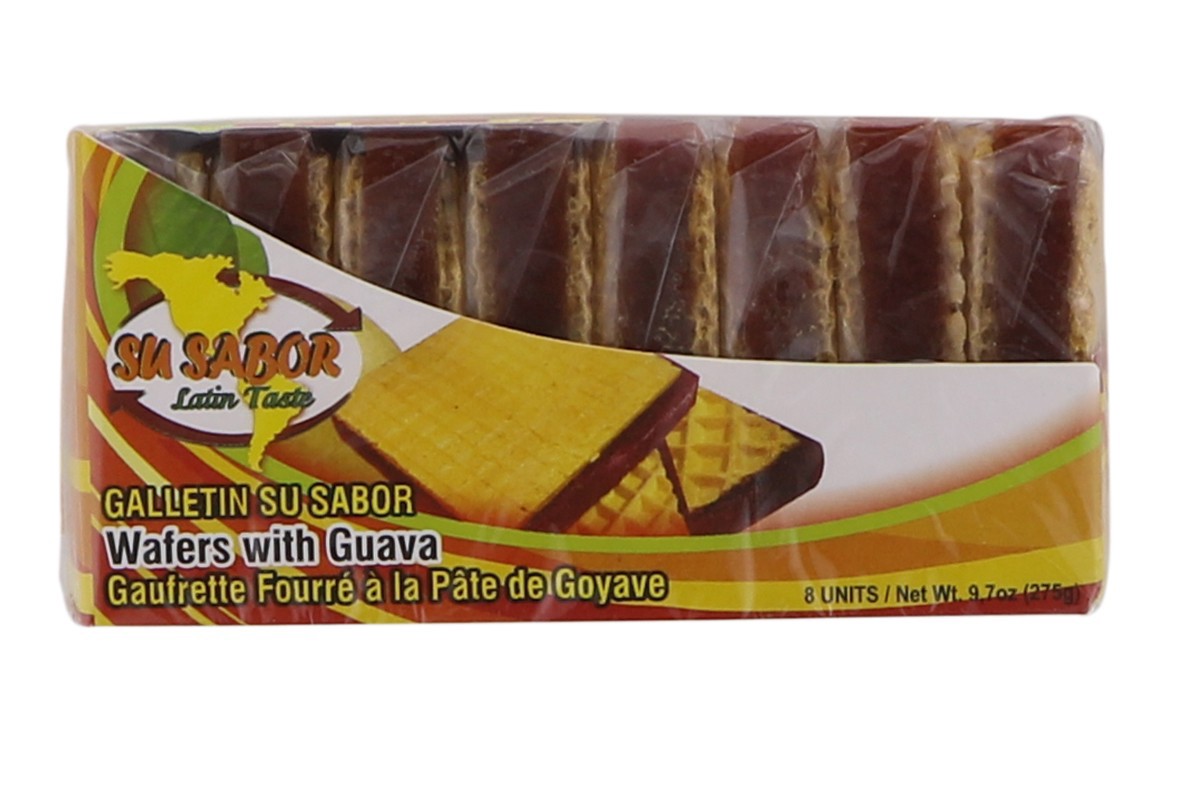 slide 1 of 1, Susabo Su Sabor Wafer With Guava, 9.7 oz