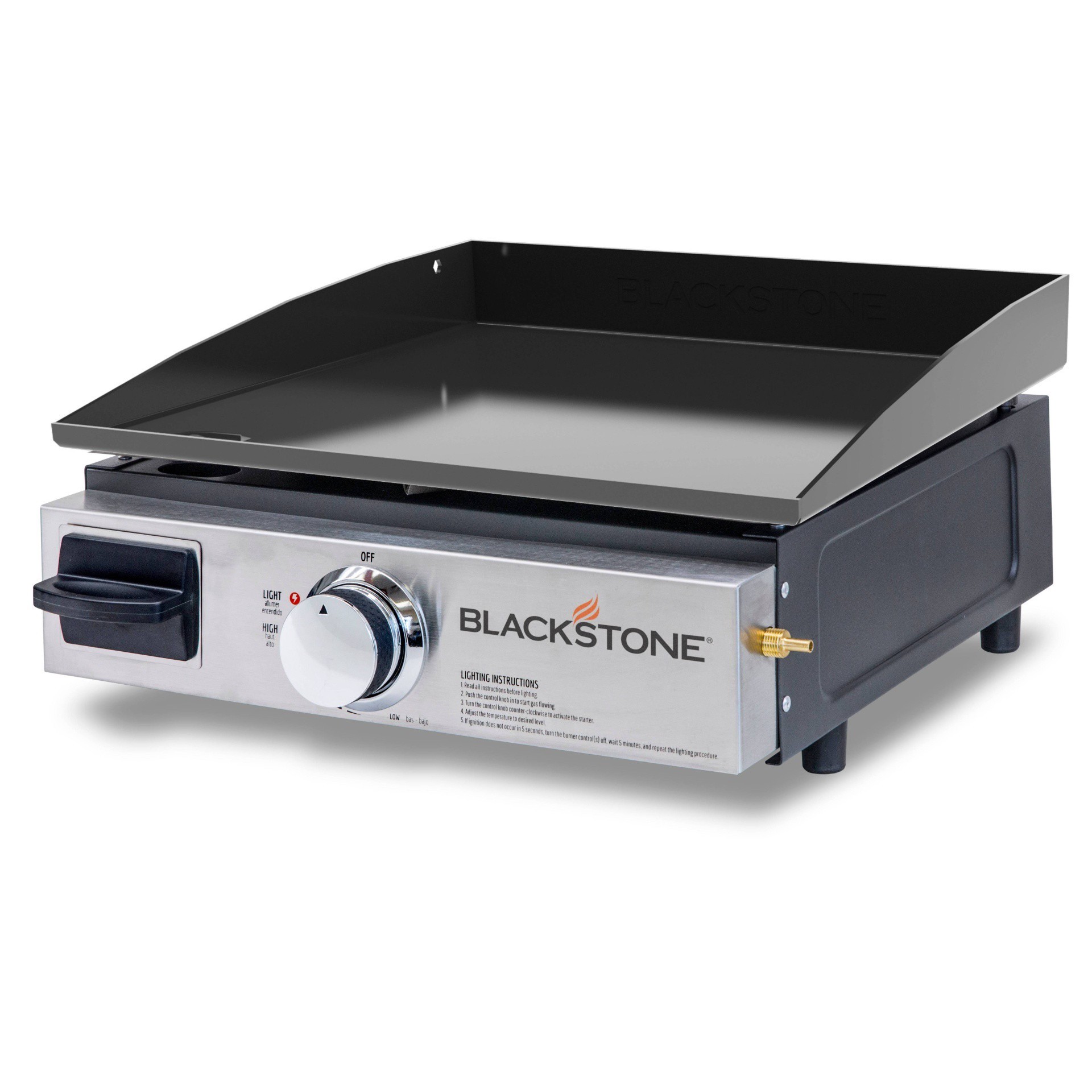 slide 1 of 2, Blackstone 17'' 1650 Table Top Griddle Station, 17 in