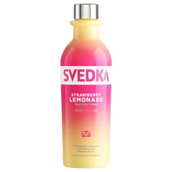 SVEDKA Strawberry Lemonade Flavored Vodka, 375 mL Bottle, 70 Proof