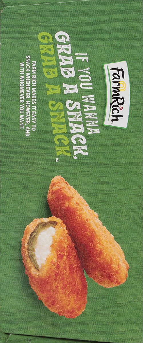 slide 4 of 9, Farm Rich Breaded Jalapeno Peppers Stuffed with 100% Real Cream Cheese, 34 oz, 34 oz