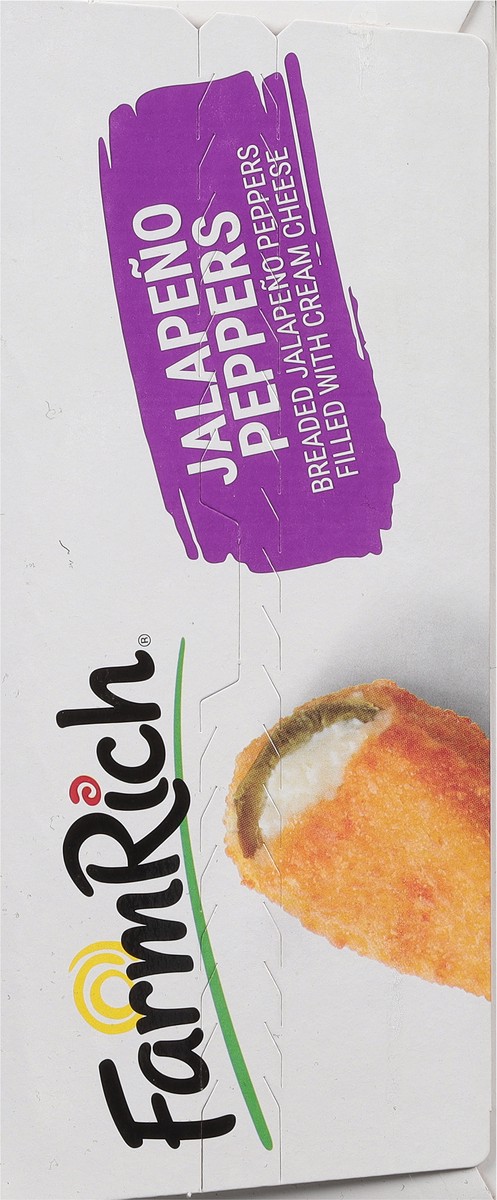 slide 7 of 9, Farm Rich Breaded Jalapeno Peppers Stuffed with 100% Real Cream Cheese, 34 oz, 34 oz