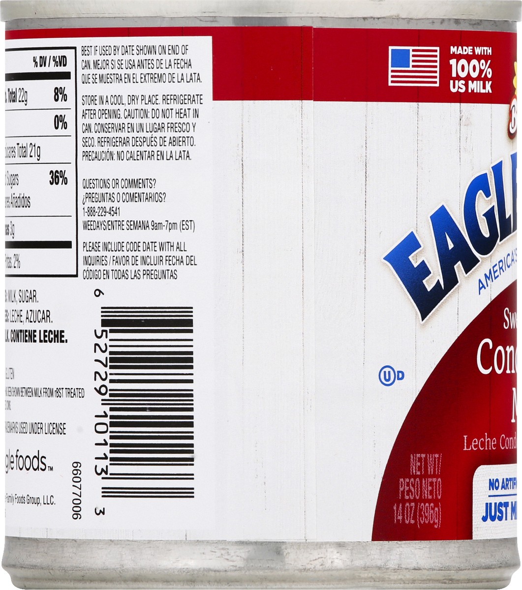 slide 2 of 9, Eagle Brand Sweetened Condensed Milk 14 oz, 14 oz
