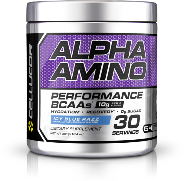 slide 1 of 4, Cellucor Alpha Amino Blue Raspberry, 30 ct