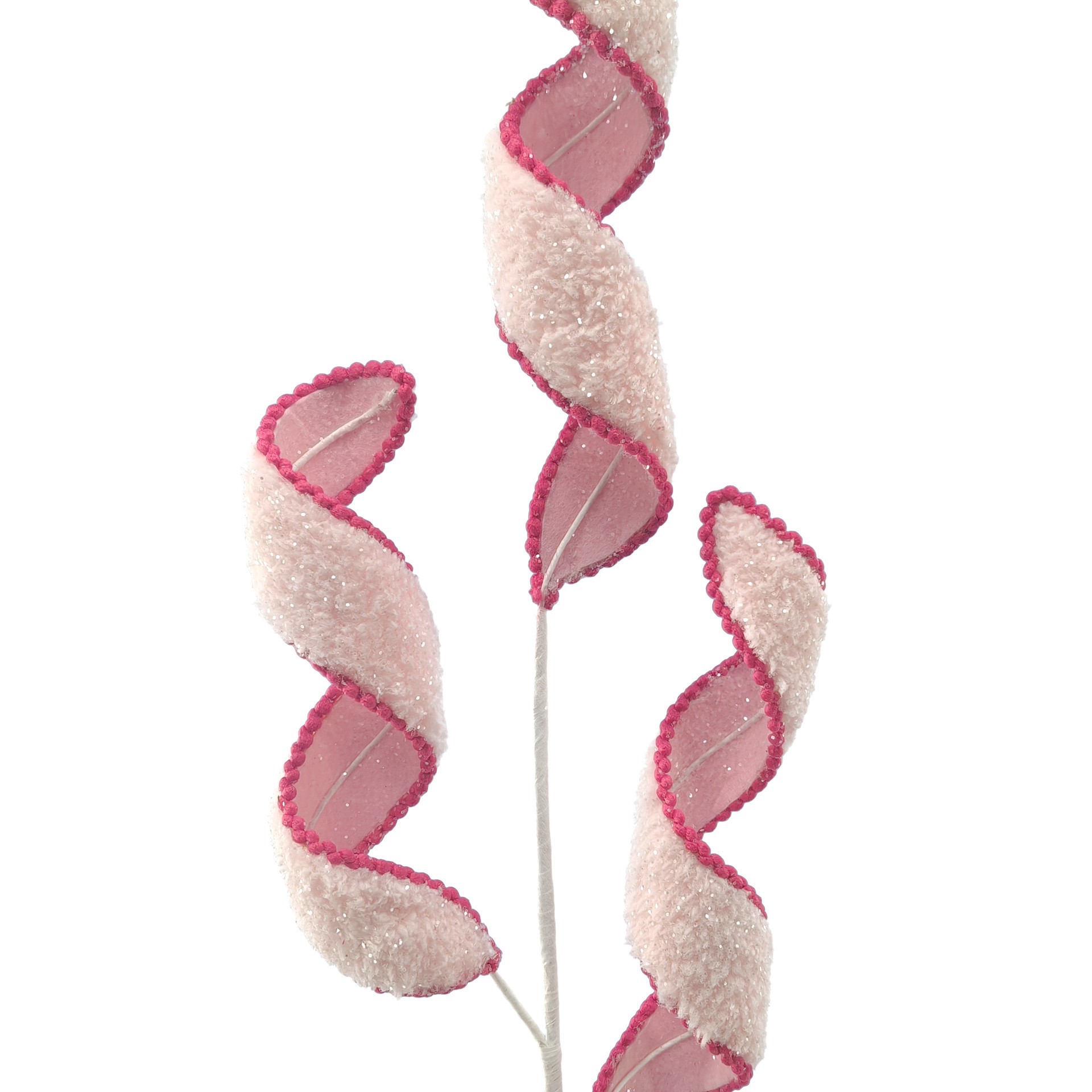 slide 2 of 3, 31.5" Red & Pink Curly Stem By Ashland, 5.5 in x 2 in x 31.5 in