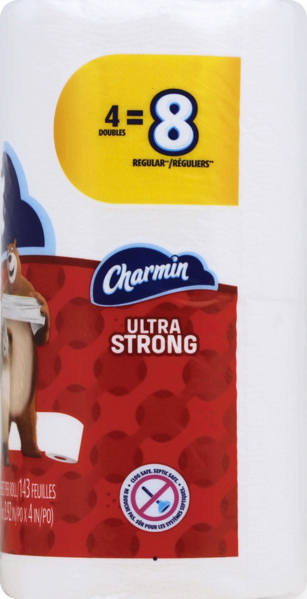 slide 3 of 8, Charmin Bathroom Tissue 4 ea, 4 ct