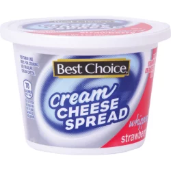 Best Choice Whipped Strawberry Cream Cheese Spread