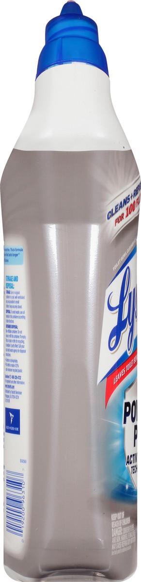 slide 2 of 11, Lysol Power Plus Atlantic Fresh Scent Toilet Bowl Cleaner 24 oz, 24 fl oz