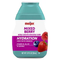 Meijer Mixed Berry Hydration Liquid Water Enhancer - 3.11 oz