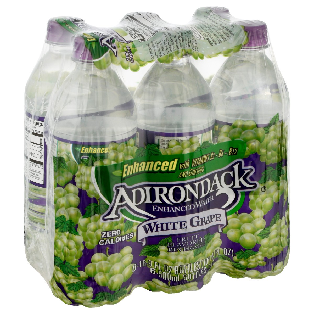 slide 5 of 13, Adirondack Andirondack Flavored Spring Water / White Grape - 6 ct; 16.9 fl oz, 6 ct; 16.9 fl oz