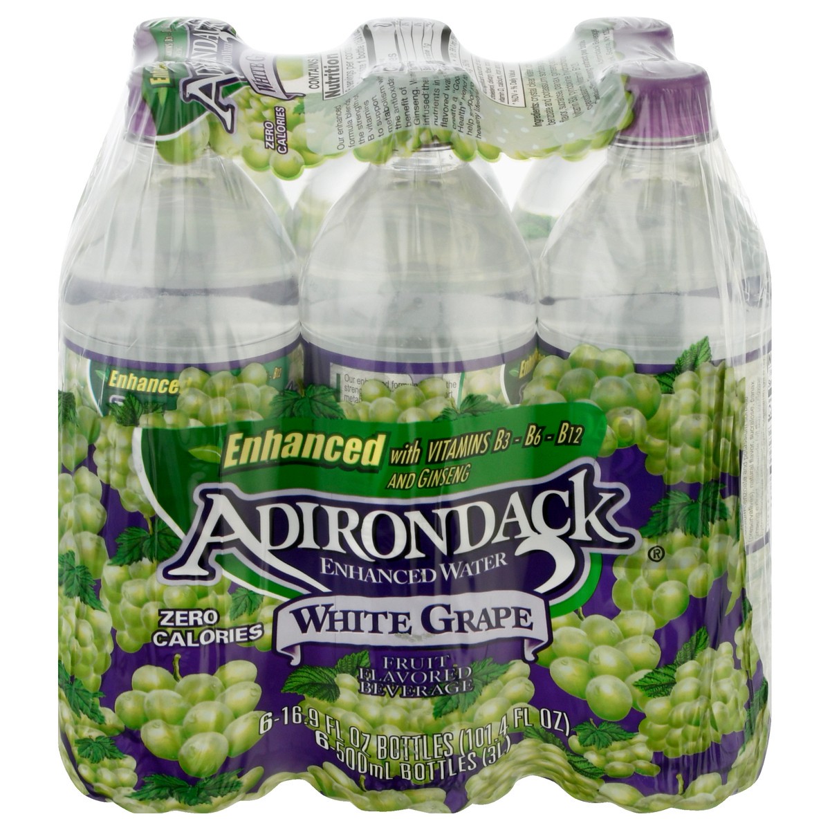 slide 2 of 13, Adirondack Andirondack Flavored Spring Water / White Grape - 6 ct; 16.9 fl oz, 6 ct; 16.9 fl oz