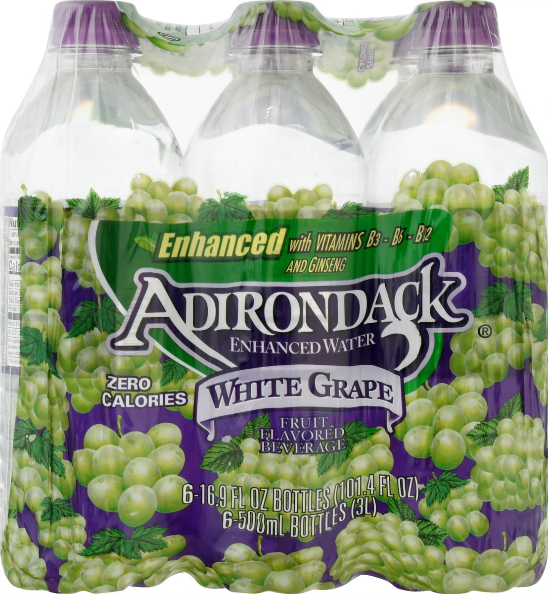 slide 12 of 13, Adirondack Andirondack Flavored Spring Water / White Grape - 6 ct; 16.9 fl oz, 6 ct; 16.9 fl oz