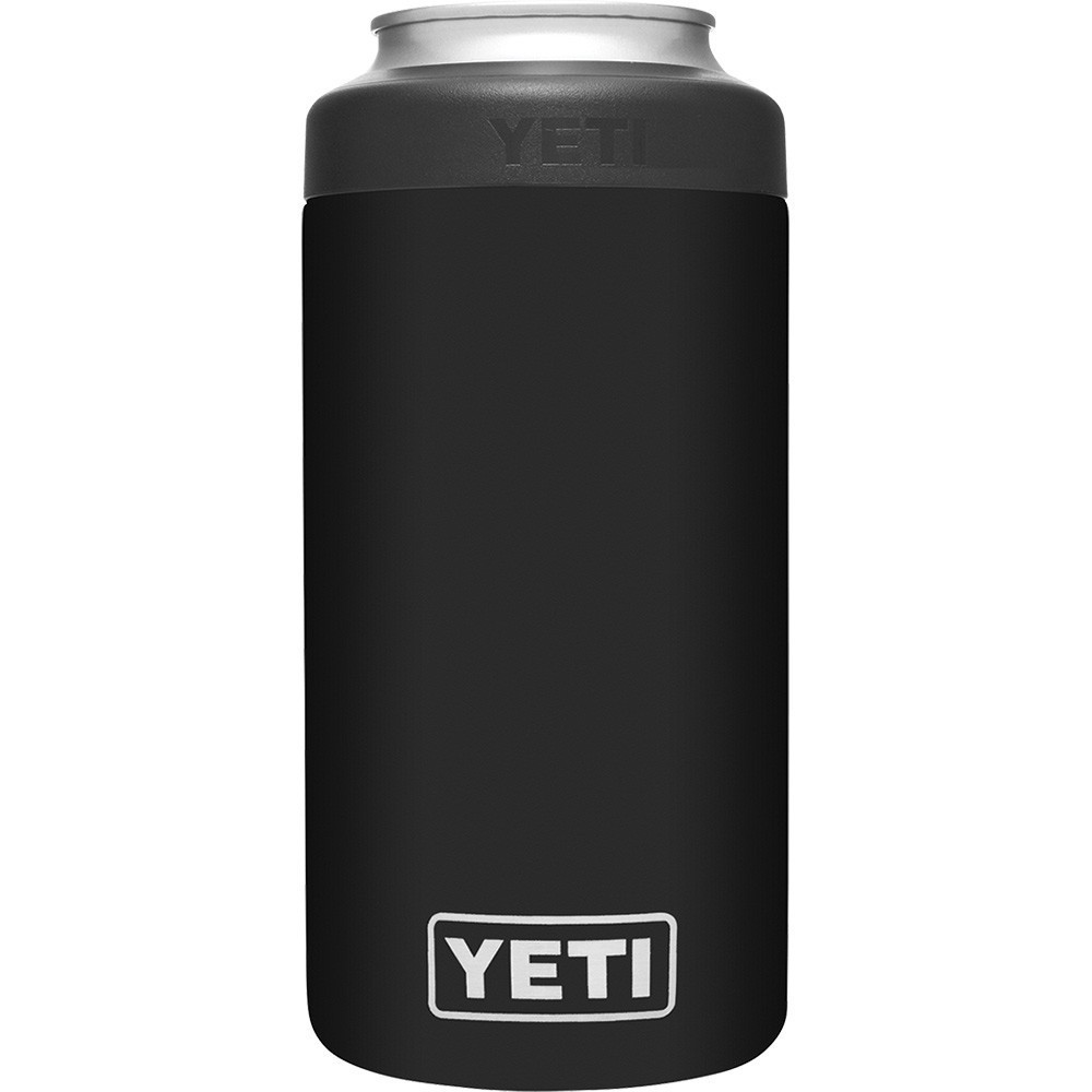 slide 1 of 1, Yeti Rambler Colster Tall Black, 1 ct