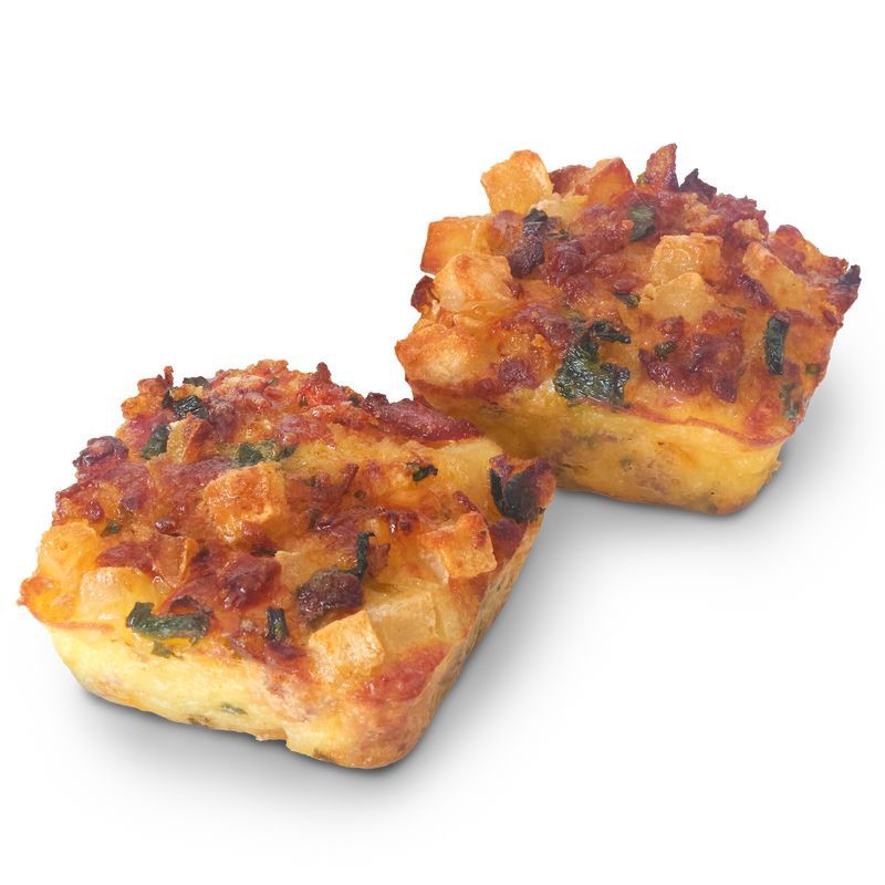 slide 2 of 2, Three Bridges Uncured Bacon & Cheese Potato Bakes - 4.6 OZ, 4.6 oz