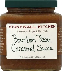 Stonewall Kitchen Bourbon Pecan Caramel Sauce 12.5 oz