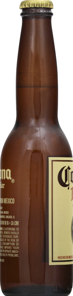 slide 5 of 6, Corona Familiar Mexican Lager Import Beer, 12 fl oz Bottle, 4.8% ABV, 12 fl oz