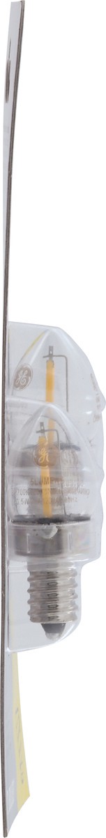 slide 8 of 12, GE Specialty LED 0.5 Watts Clear LED Light Bulbs 2 ea, 2 ct