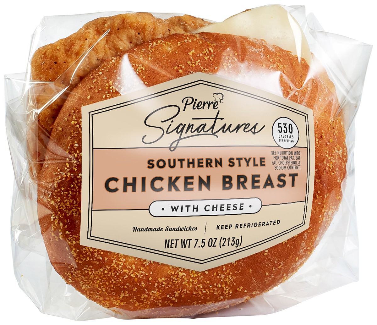 slide 2 of 2, Southern Style Chicken Breast With Cheese Sandwich Fully Cooked - 7.52 OZ, 7.52 oz