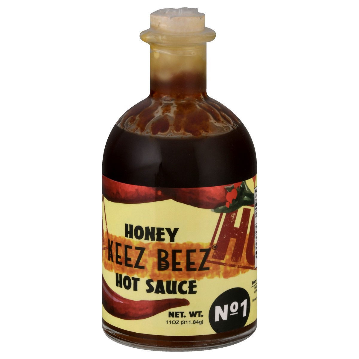 slide 3 of 13, Keez Beez Honey Hot Sauce 11 oz, 11 oz