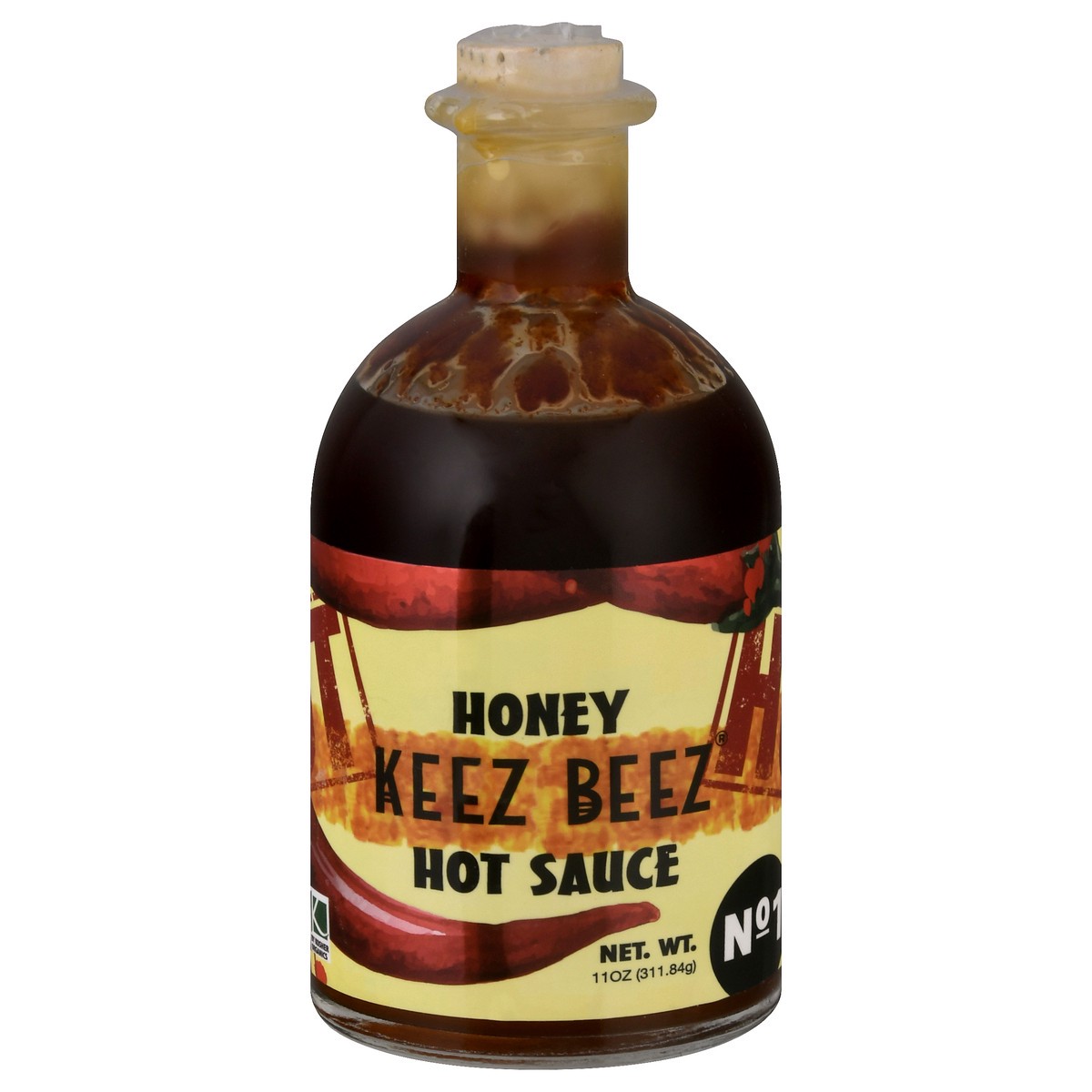slide 6 of 13, Keez Beez Honey Hot Sauce 11 oz, 11 oz