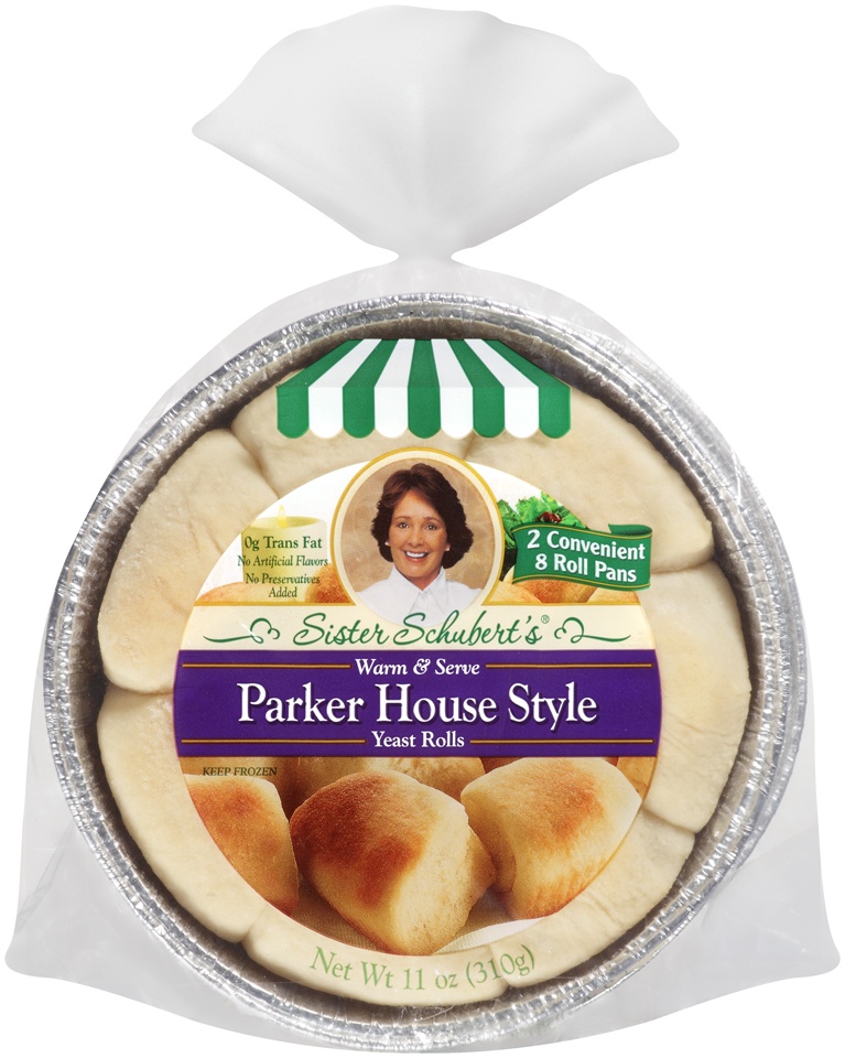 slide 1 of 1, Sister Schubert's Mini Parker House Rolls, 11 oz