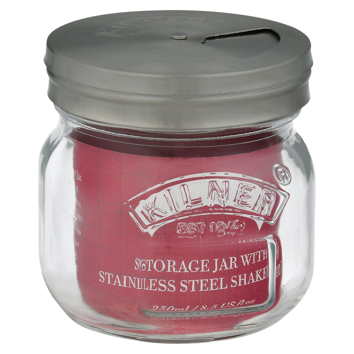 slide 8 of 9, Kilner 8.5 Ounce Storage Jar with Shaker Lid 1 ea, 1 ct