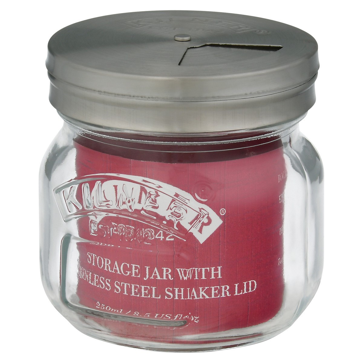 slide 7 of 9, Kilner 8.5 Ounce Storage Jar with Shaker Lid 1 ea, 1 ct