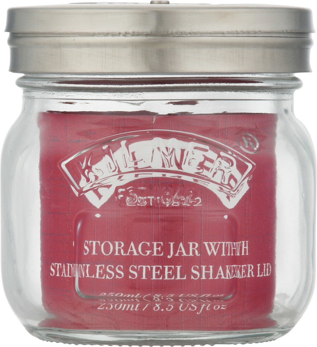 slide 9 of 9, Kilner 8.5 Ounce Storage Jar with Shaker Lid 1 ea, 1 ct