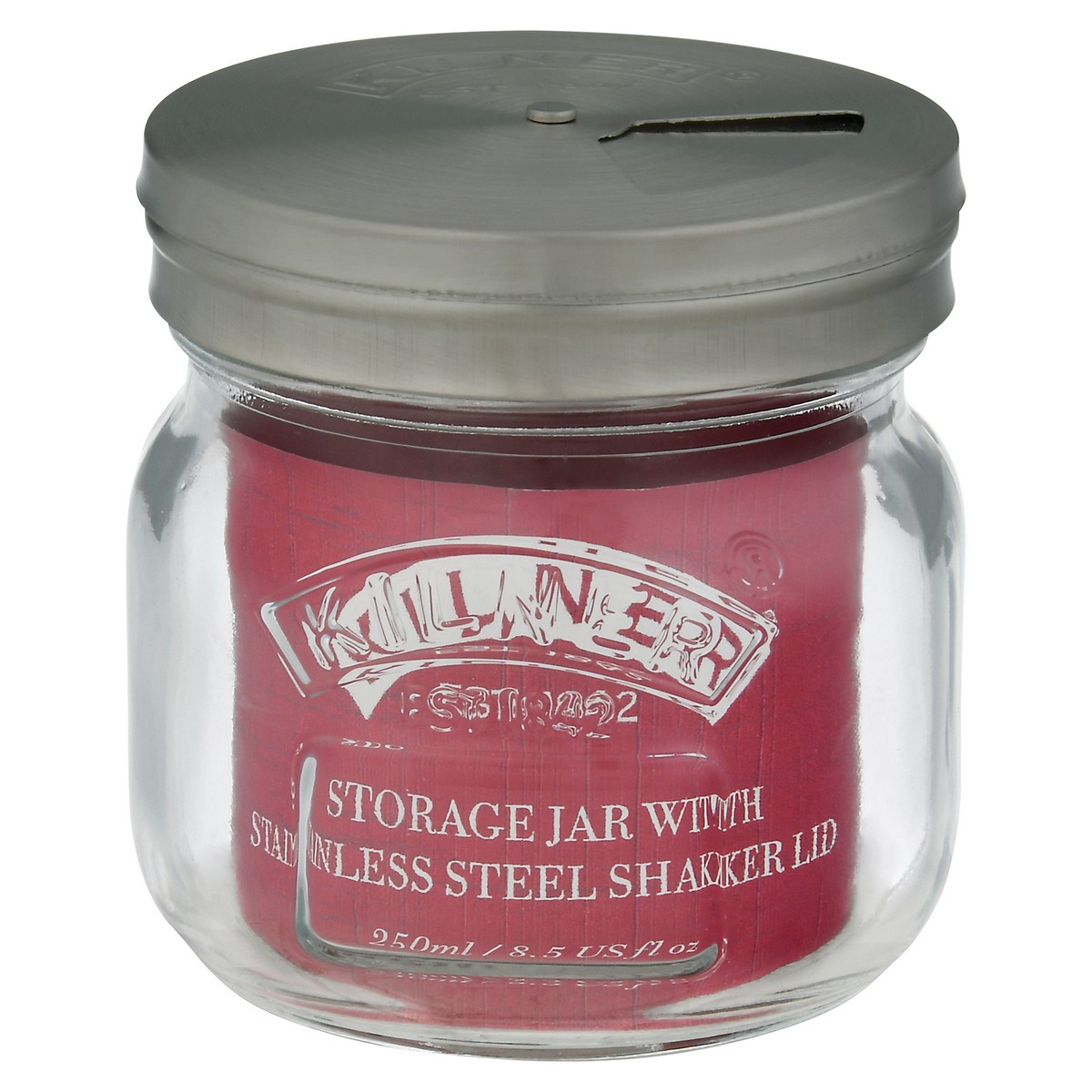slide 3 of 9, Kilner 8.5 Ounce Storage Jar with Shaker Lid 1 ea, 1 ct