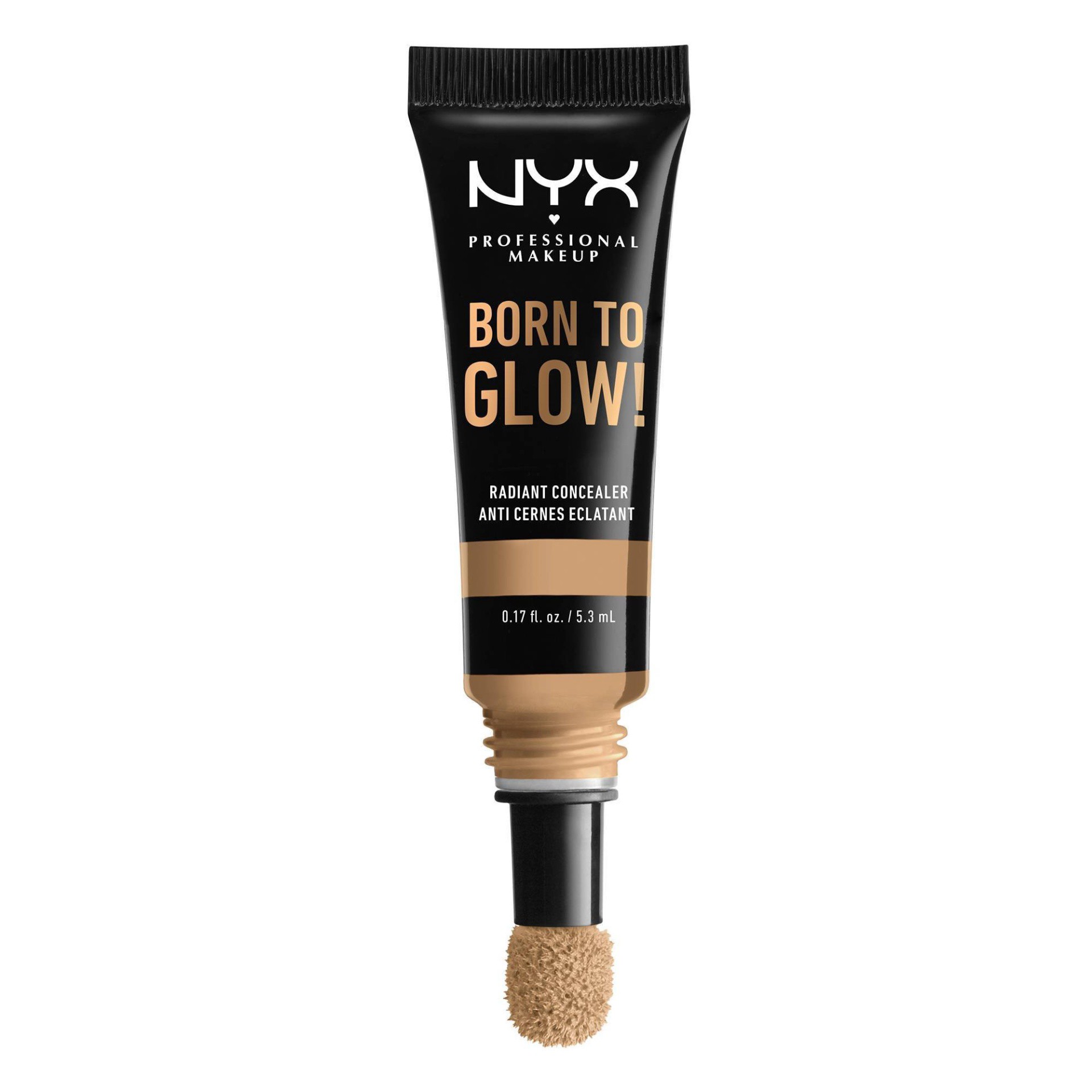 slide 1 of 5, NYX Professional Makeup Born To Glow Radiant Concealer - 11 Beige - 0.17 fl oz, 0.17 fl oz