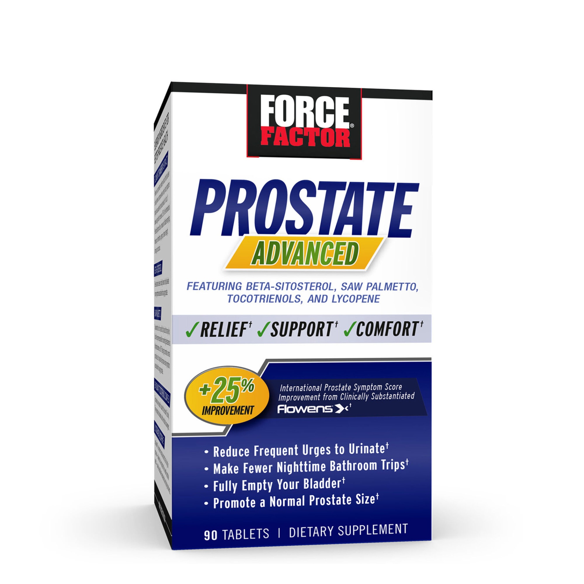slide 1 of 1, Force Factor Prostate Advanced, 90 ct