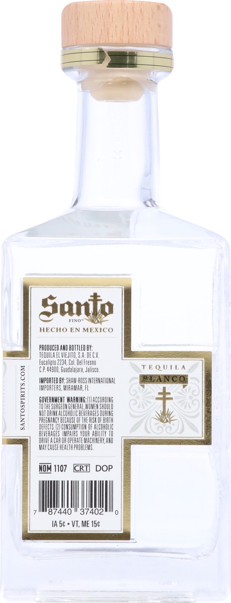 slide 5 of 9, Santo Tequila 750 ml, 750 ml