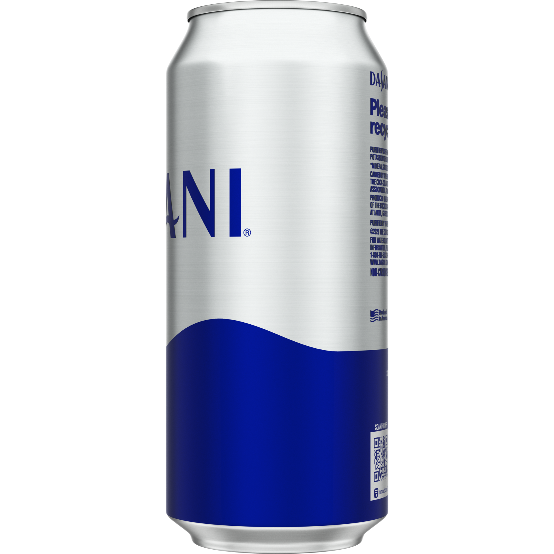 slide 4 of 4, DASANI Purified Water Can, 16 fl oz, 16 fl oz