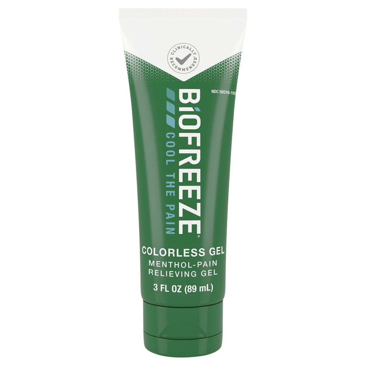 slide 1 of 2, Biofreeze Pain Relief Gel, 3 oz. Tube, Colorless, 1 ct