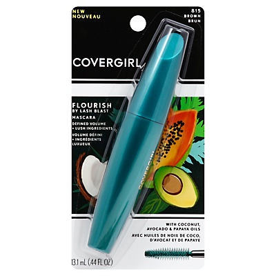 slide 1 of 1, Covergirl Flourish By Lash Blast Mascara Brown 815, 0.44 oz