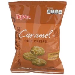 Hy-vee Caramel Rice Crisps