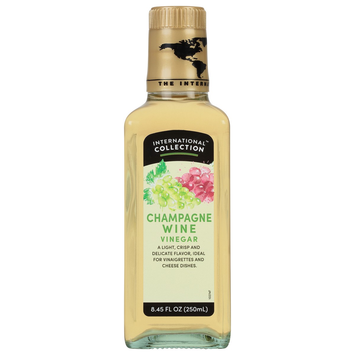 slide 1 of 11, International Collection Champagne Wine Vinegar 8.45 fl oz, 8.45 fl oz