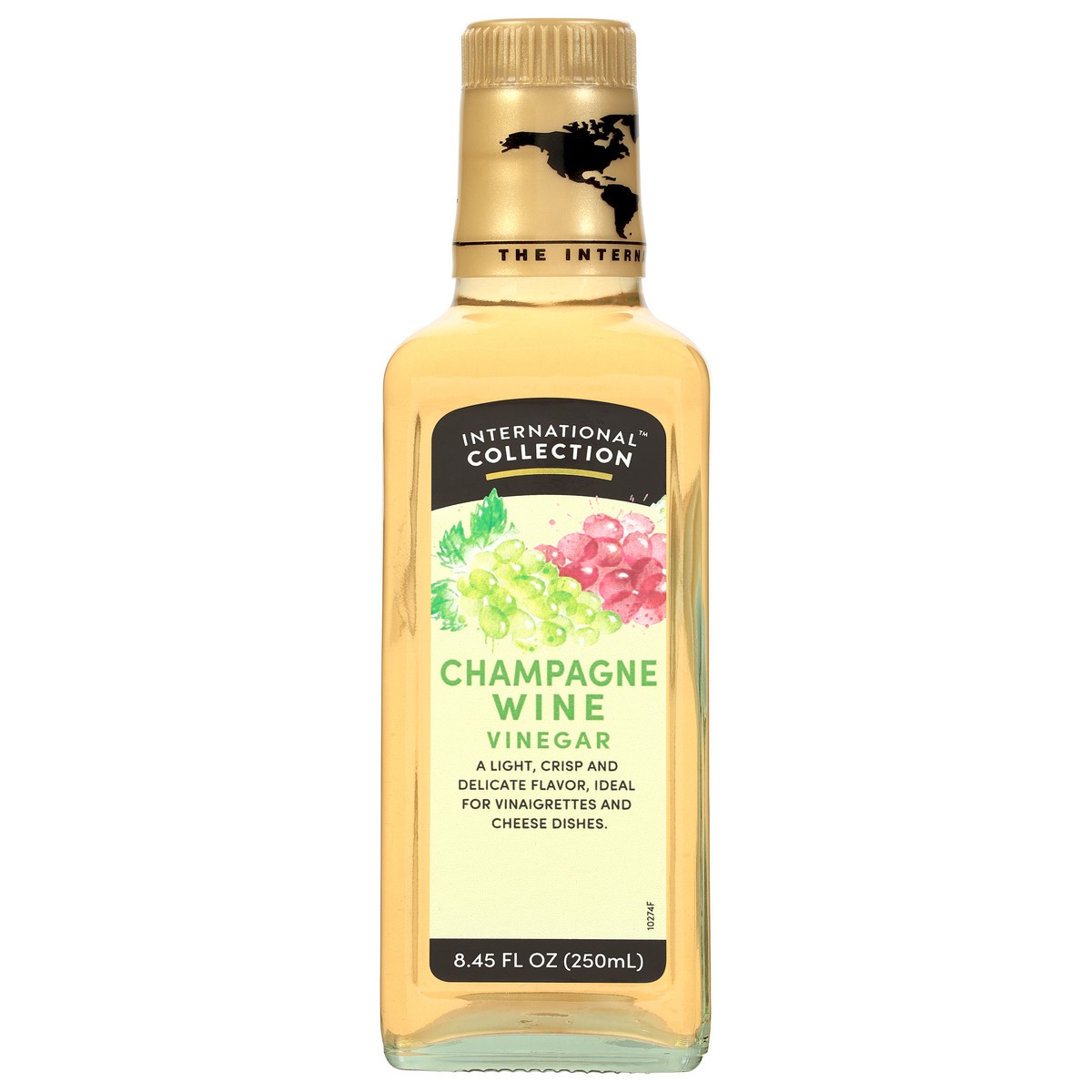 slide 1 of 11, International Collection Champagne Wine Vinegar 8.45 fl oz, 8.45 fl oz
