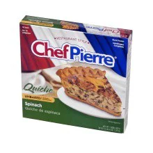 Chef Pierre Spinach Quiche