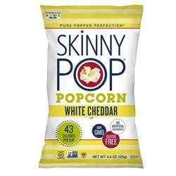 SkinnyPop Dairy Free White Cheddar Popcorn 4.4oz