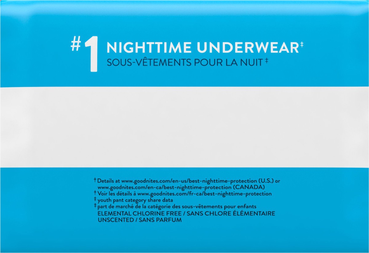 slide 2 of 9, Goodnites Boys' Nighttime Bedwetting Underwear, Size Extra Small (28-43 lbs), 15 Ct, 15 ct