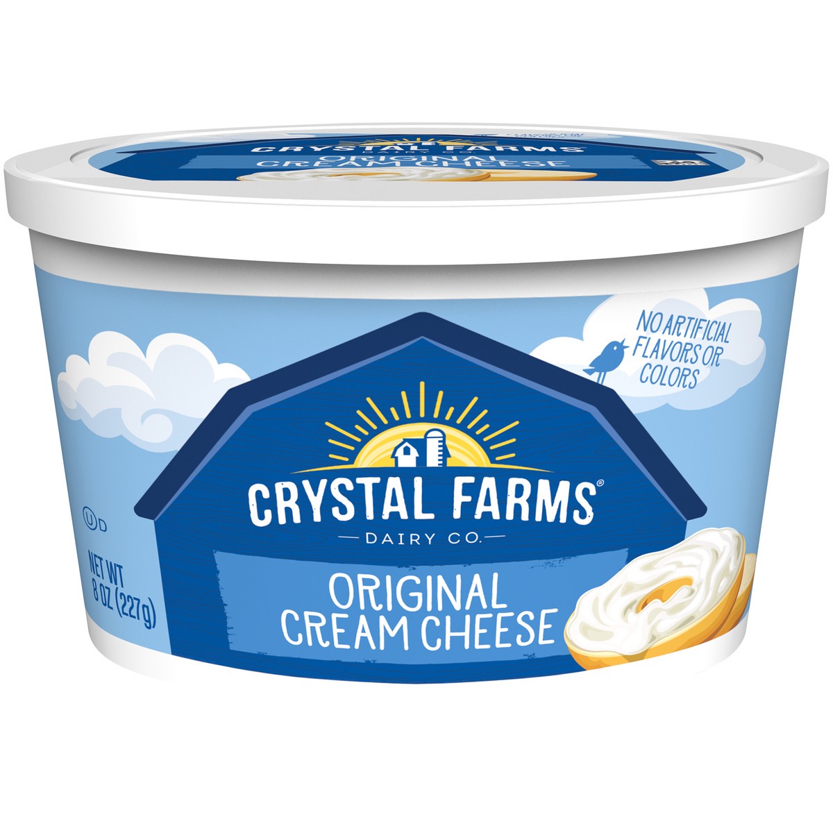 slide 2 of 2, Crystal Farms Original Soft Cream Cheese, 8 oz