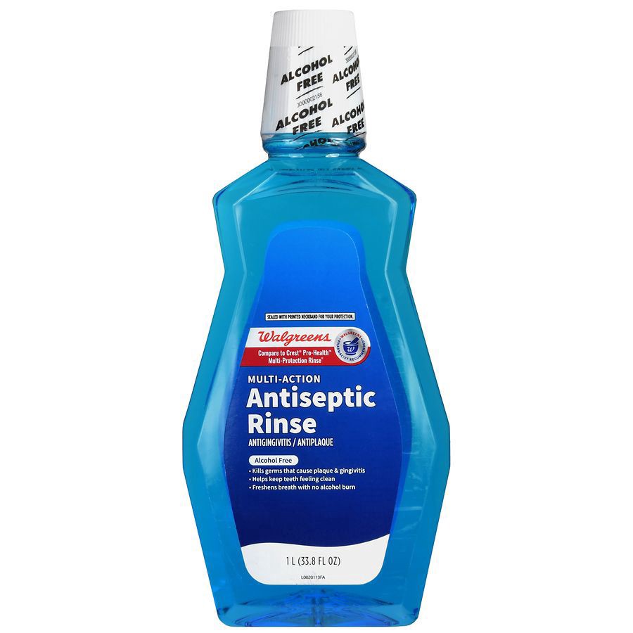 slide 5 of 5, Walgreens Alcohol Free Mouthwash, 33.8 fl oz