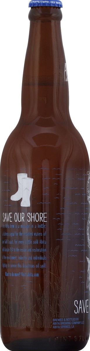 slide 3 of 4, Abita Save Our Shore Pilsner Bottle, 22 oz