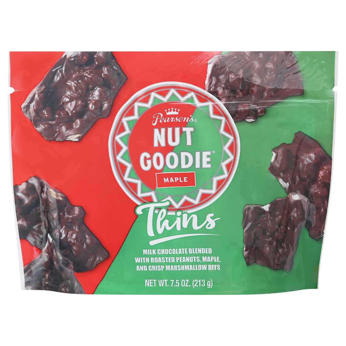 slide 1 of 9, Pearson's Pearson Nut Goodie Candy Thins, 7.5 oz