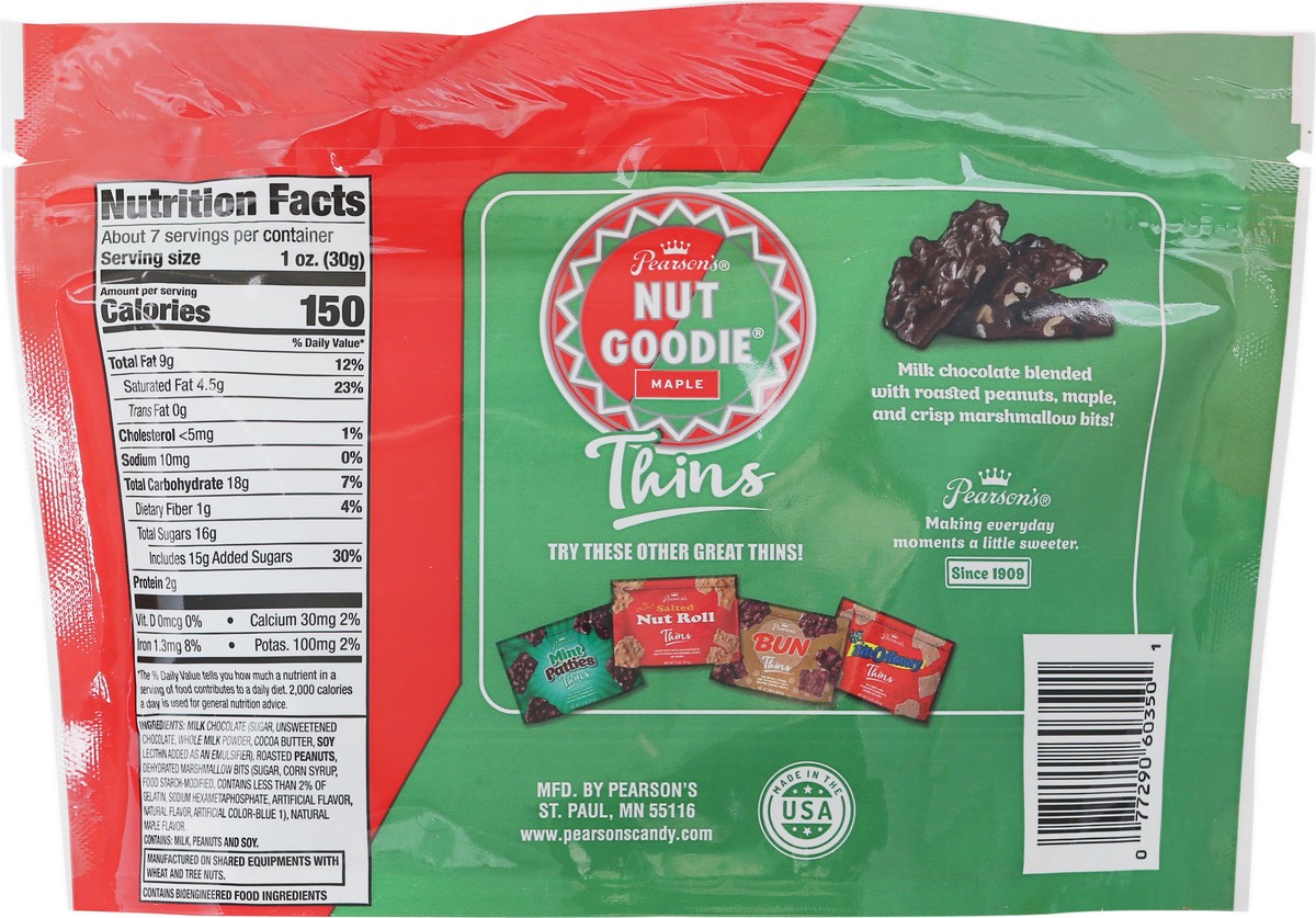 slide 6 of 9, Pearson's Pearson Nut Goodie Candy Thins, 7.5 oz