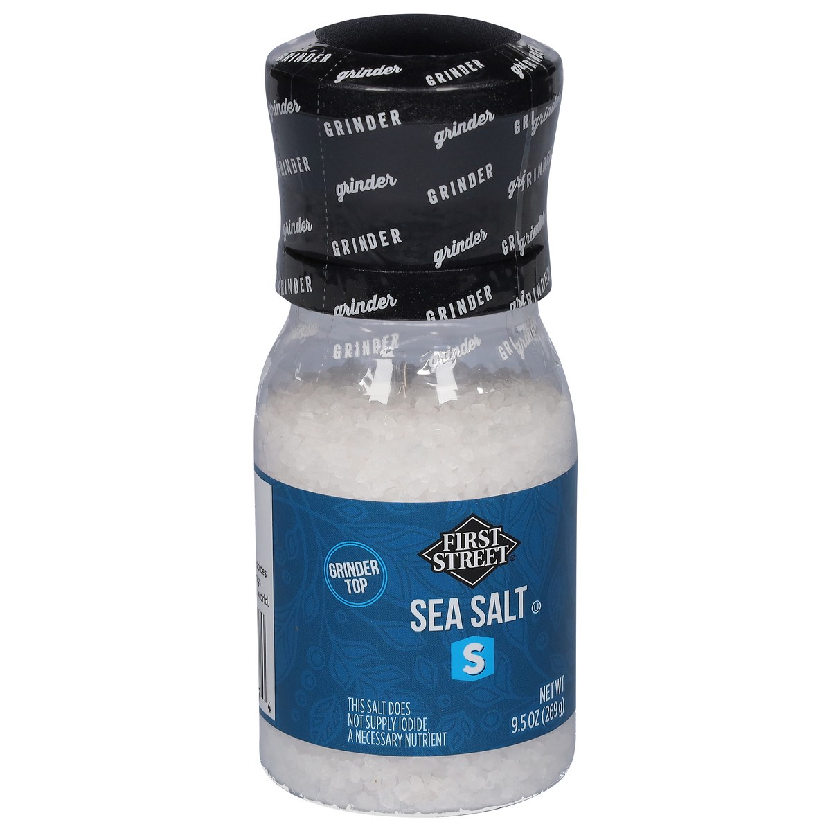 slide 3 of 13, First Street Sea Salt Grinder, 9.5 oz