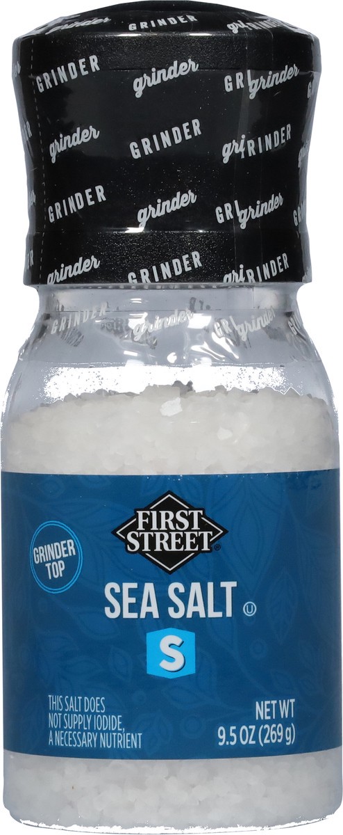 slide 7 of 13, First Street Sea Salt Grinder, 9.5 oz