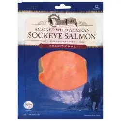 Echo Falls Smoked Wild Alaskan Sockeye Salmon, 4 oz