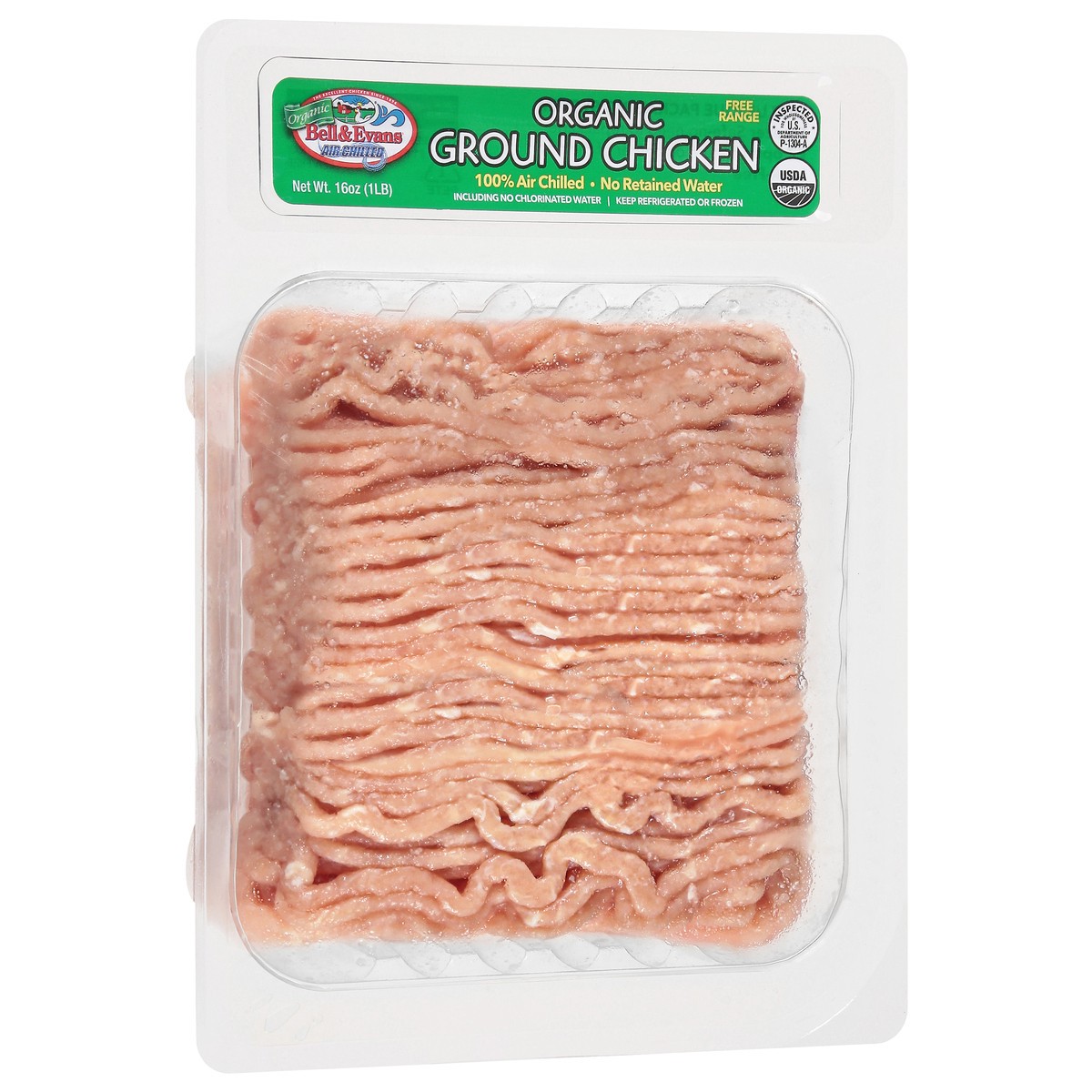 slide 7 of 14, Bell & Evans Organic Ground Chicken, 16 oz